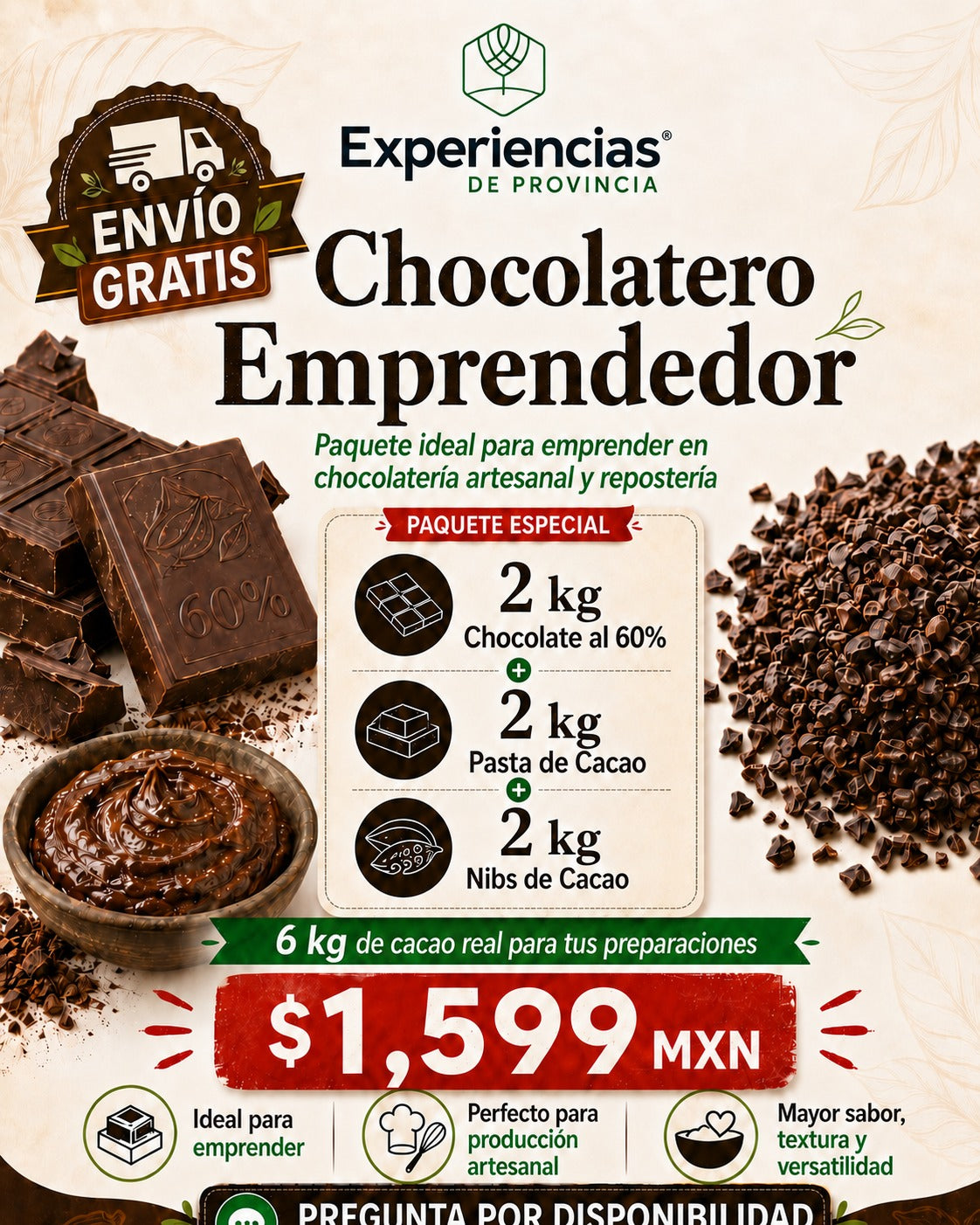 COMBO CACAO EMPRENDEDOR