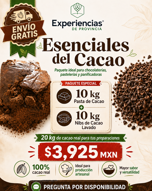 PAQUETE ESENCIALES DEL CACAO
