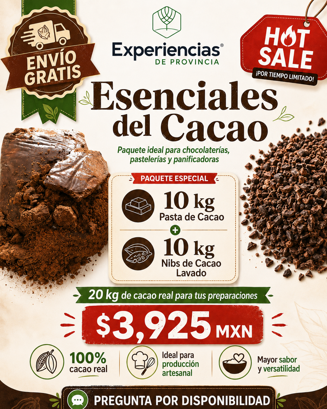 HOT SALE ESENCIALES DEL CACAO